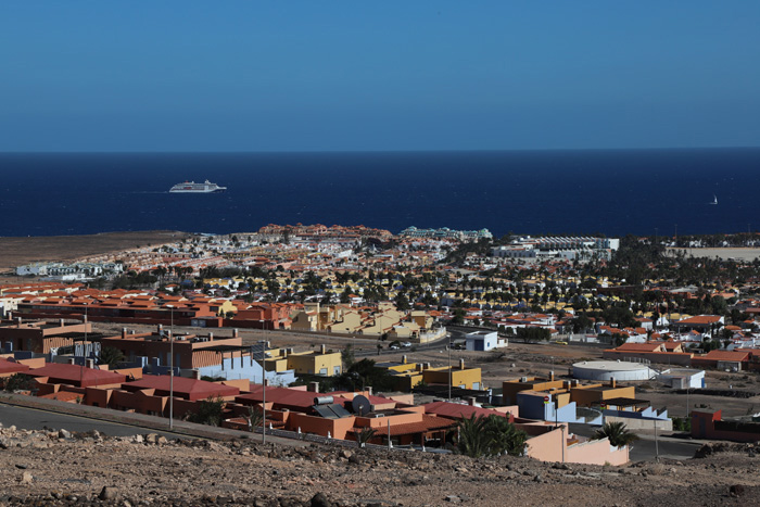 Fuerteventura, Caleta de Fuste, Blick von der Urbanización Castillo - mittelmeer-reise-und-meer.de