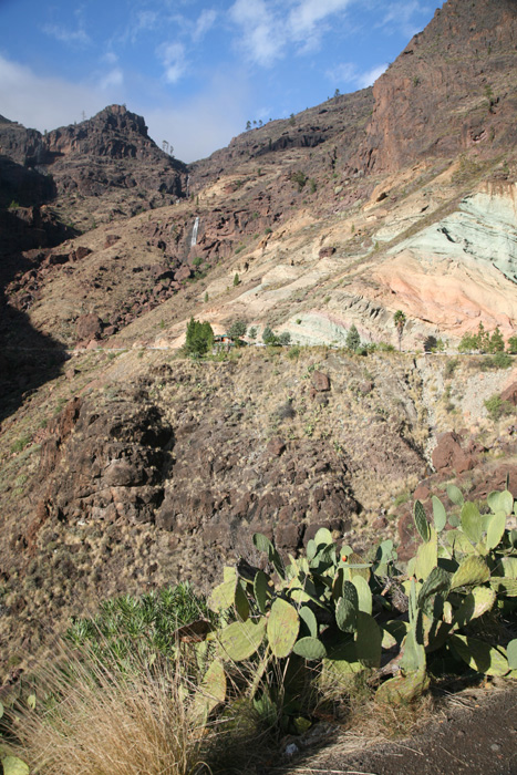 Gran Canaria, GC-200, Piedra del Agua, Wasserfall, km 49 - mittelmeer-reise-und-meer.de
