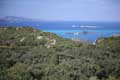 Kap Drastis, Peroulades, Inselblick während Anfahrt nach Sidari, Korfu