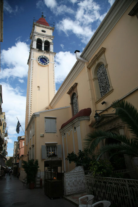Korfu, Korfu-Stadt (Kerkyra), Kirche Agios Spiridonas - mittelmeer-reise-und-meer.de