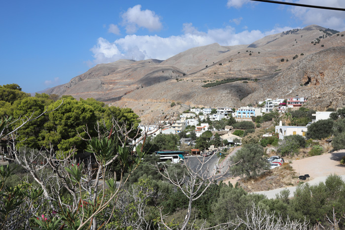 Kreta, Chora Sfakion, Panorama, Zentrum - mittelmeer-reise-und-meer.de