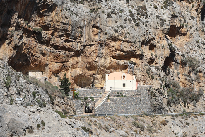 Kreta, Kourtaliotiko Schlucht, Ekklisia Agia Kiriaki - mittelmeer-reise-und-meer.de