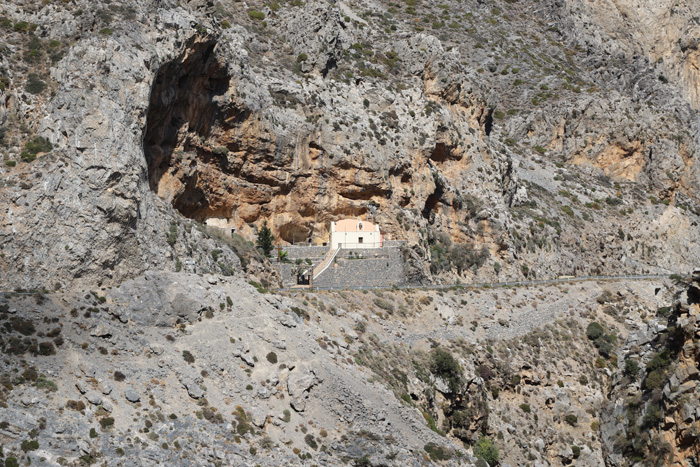 Kreta, Kourtaliotiko Schlucht, Ekklisia Agia Kiriaki - mittelmeer-reise-und-meer.de