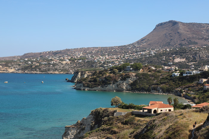 Kreta, Plaka, Blick von Kalyves, Keras Beach, Nisida Karga - mittelmeer-reise-und-meer.de