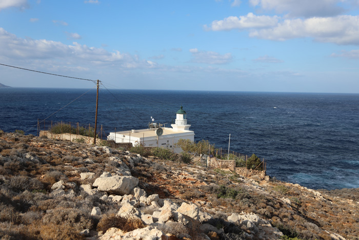 Kreta, Plaka, Leuchtturm mit Blick auf die Akrotiri-Halbinsel - mittelmeer-reise-und-meer.de