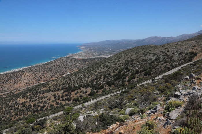 Kreta, Aussichtspunkt über Malia, Panorama über Malia - mittelmeer-reise-und-meer.de