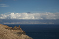 Punta de Avalo, Blick auf den Pico del Teide, La Gomera
