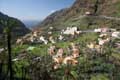 Valle Gran Rey, El Retamal, Blick von Los Descansaderos ins Valle, La Gomera