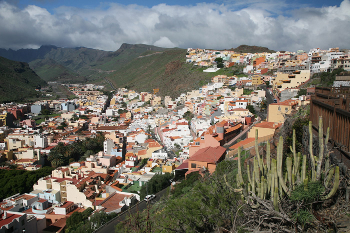La Gomera, San Sebastian de La Gomera, Blick vom Hotel Parador - mittelmeer-reise-und-meer.de