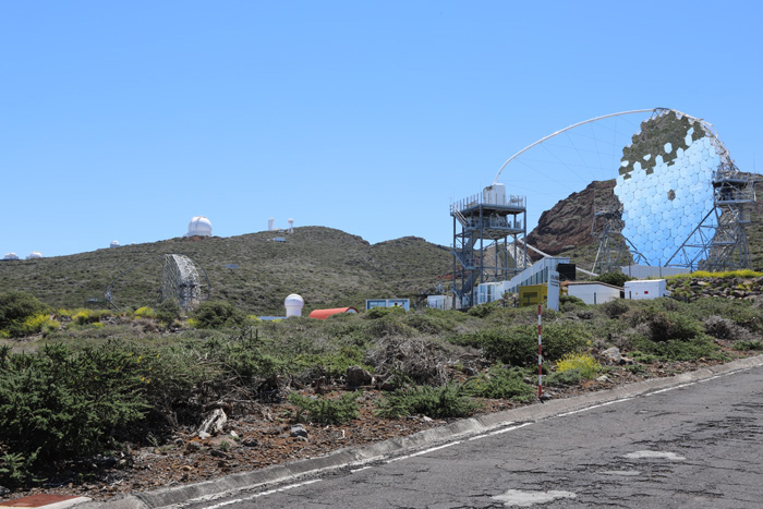La Palma, Roque de los Muchachos, Florian Goebel Teleskop - mittelmeer-reise-und-meer.de