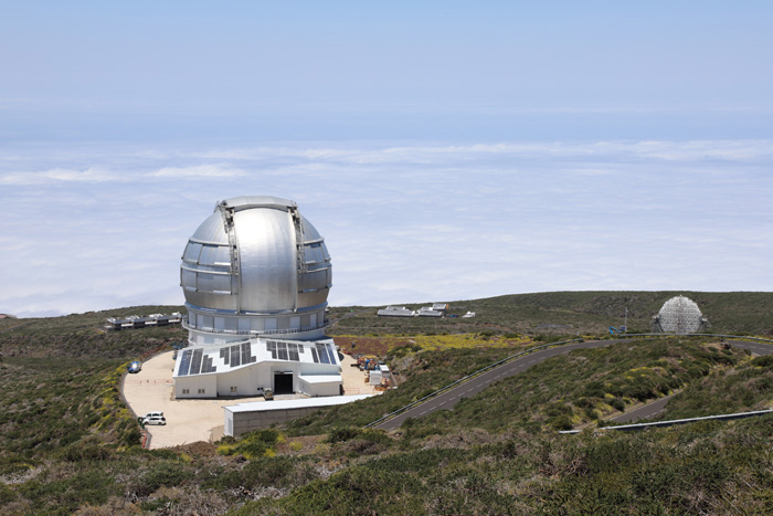 La Palma, Roque de los Muchachos, Observatorio Norte - mittelmeer-reise-und-meer.de