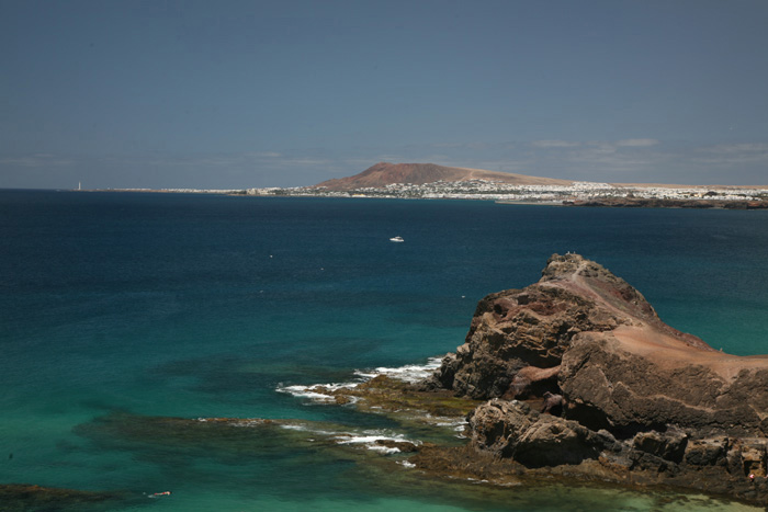 Lanzarote, Papagayo Strände, Playa Papagayo, Hacha Grande - mittelmeer-reise-und-meer.de