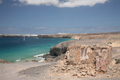 Papagayo Strände, Ruine, Panorama Playa Blanca, Lanzarote