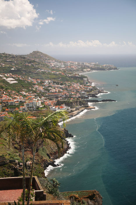 Madeira, Seilbahn Faja dos Padres, Blick auf Camara do Lobos, Funchal - mittelmeer-reise-und-meer.de