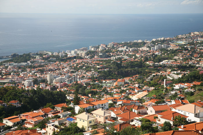 Madeira, Funchal, Monte mit Blick auf Funchal - mittelmeer-reise-und-meer.de