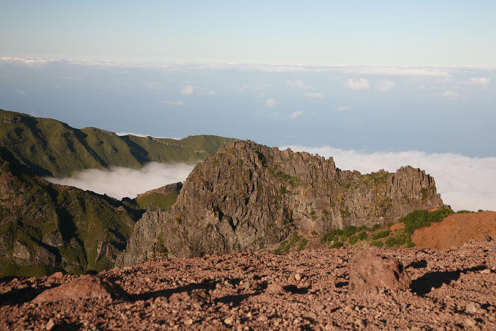 Madeira, Pico de Arieiro, Abendsonne - mittelmeer-reise-und-meer.de