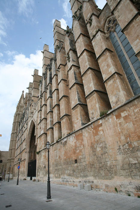 Mallorca, Palma de Mallorca, Kathedrale, Eingangsportal - mittelmeer-reise-und-meer.de