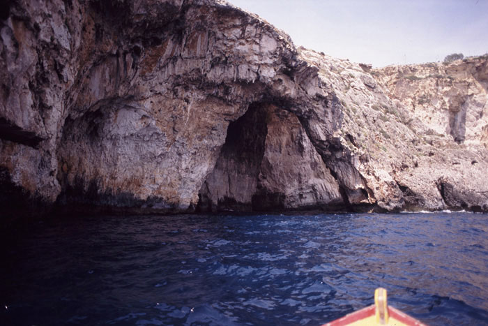 Malta, Blaue Grotte, Bootstour, Foto 4 - mittelmeer-reise-und-meer.de