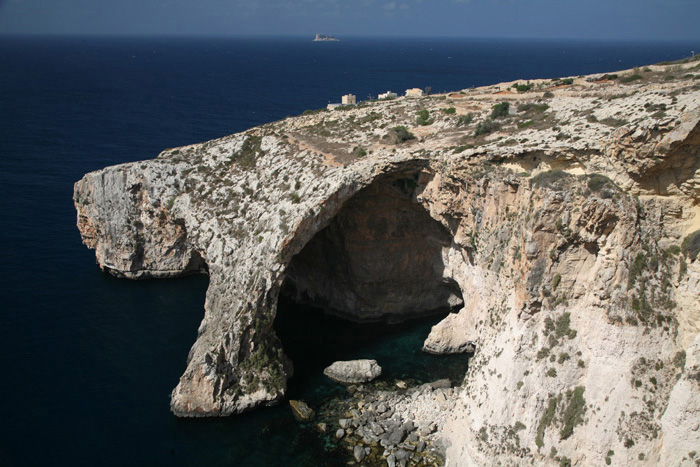Malta, Blaue Grotte, Panorama vom Aussichtspunkt - mittelmeer-reise-und-meer.de