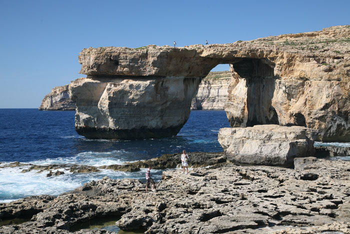 Malta, Azure-Window, Gozo, Foto 1 - mittelmeer-reise-und-meer.de