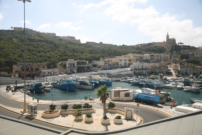 Malta, Gozo, Überfahrt Gozo-Fähre, Anfahrt Gozo, Blick Mgarr - mittelmeer-reise-und-meer.de