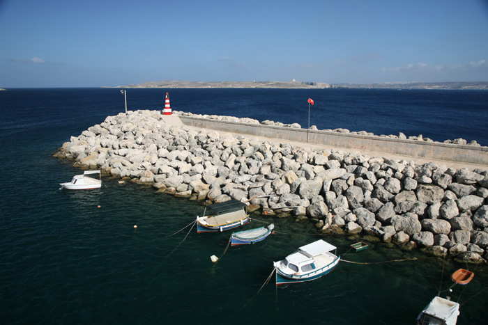 Malta, Gozo, Überfahrt Gozo-Fähre, Mgarr Ferry Terminal, Hafen - mittelmeer-reise-und-meer.de