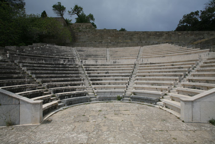 Rhodos, Rhodos-Stadt, Antike Bühne, Antikes Stadion - mittelmeer-reise-und-meer.de