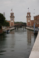 Arsenale, Kanal durch die Brücke Fondamenta de l`Arsena, Venedig