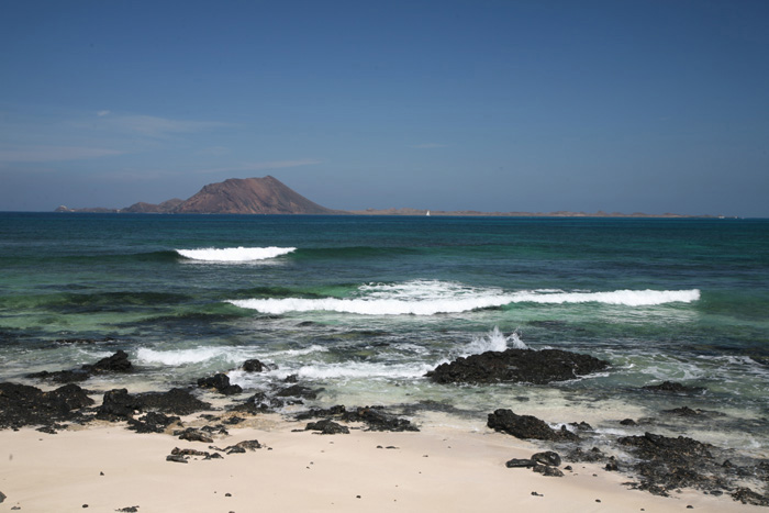 Fuerteventura, Corralejo, Blick Isla de Lobos - mittelmeer-reise-und-meer.de