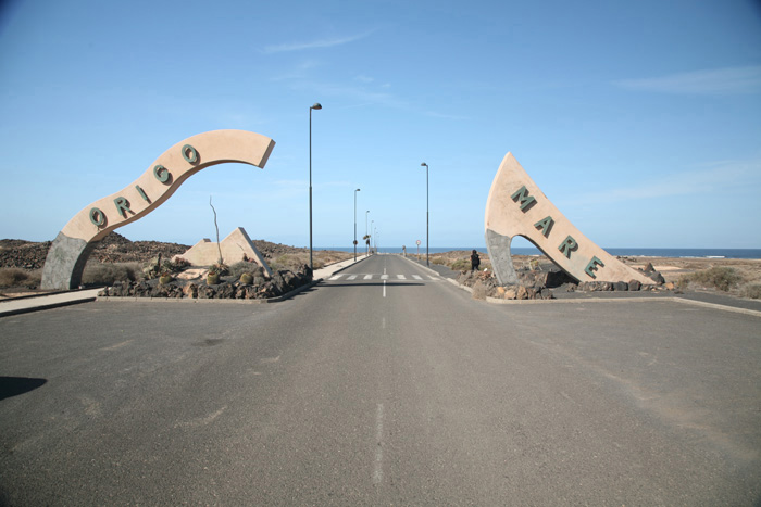 Fuerteventura, Majanicho, Blick von der Zufahrt Origo Mare - mittelmeer-reise-und-meer.de