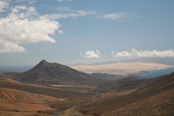 Fuerteventura, Mirador astronómico de Sicasumbre, Blick nach Süden - mittelmeer-reise-und-meer.de