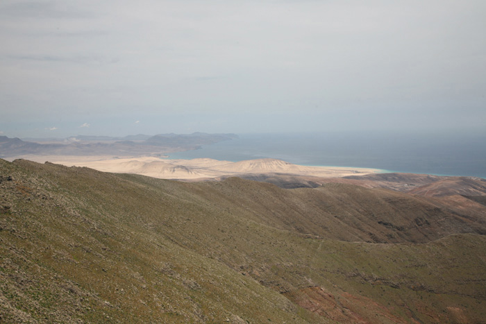 Fuerteventura, Pico de La Zarza, Panorama Dünen Jandia - mittelmeer-reise-und-meer.de