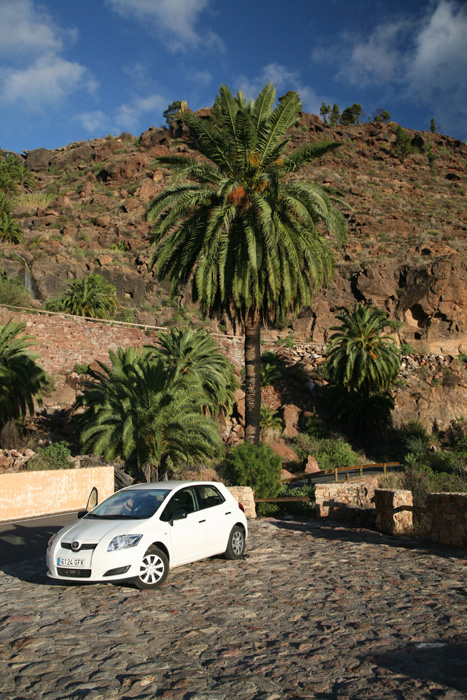 Gran Canaria, GC-601, Autowerbung, Gran Canaria mit dem Mietwagen - mittelmeer-reise-und-meer.de