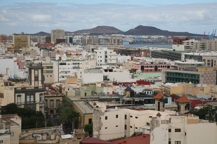 Gran Canaria, Las Palmas, Kathedrale Santa Ana, Blick La Isleta - mittelmeer-reise-und-meer.de