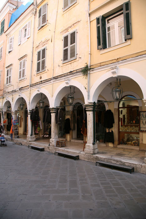 Korfu, Korfu-Stadt (Kerkyra), Venetianischer Stil auf Korfu - mittelmeer-reise-und-meer.de