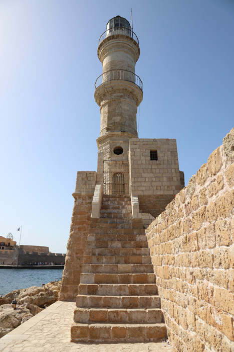 Kreta, Chania, Aufstieg zum Leuchtturm Hafen Chania - mittelmeer-reise-und-meer.de