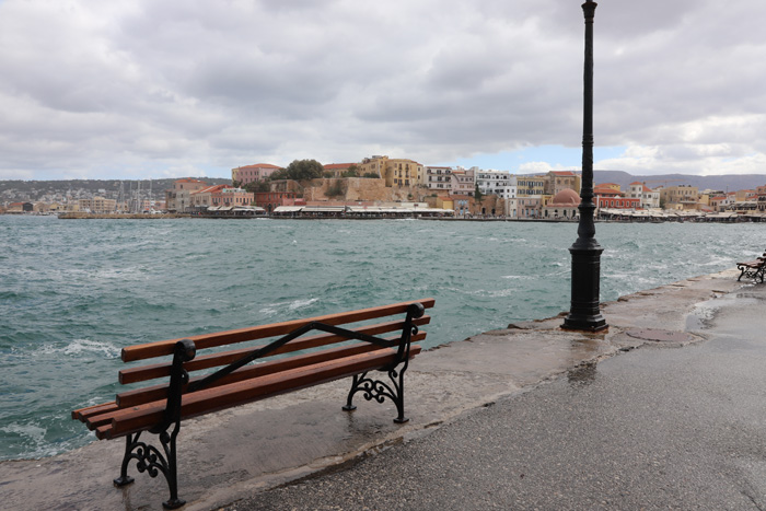 Kreta, Chania, Blick Alter Venezianischer Hafen - mittelmeer-reise-und-meer.de