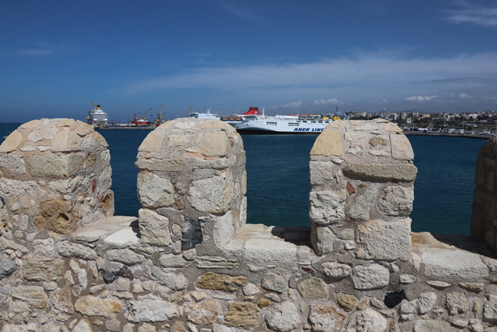 Kreta, Heraklion, Festung, Blick auf den Hafen - mittelmeer-reise-und-meer.de