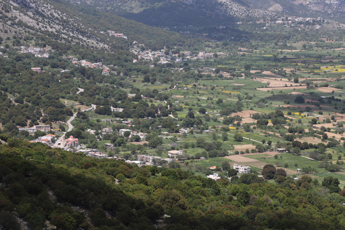 Kreta, Lassithi-Hochebene, Panorama bei Kaminaki (1) - mittelmeer-reise-und-meer.de
