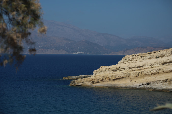 Kreta, Matala, Blick Agia Galini - mittelmeer-reise-und-meer.de