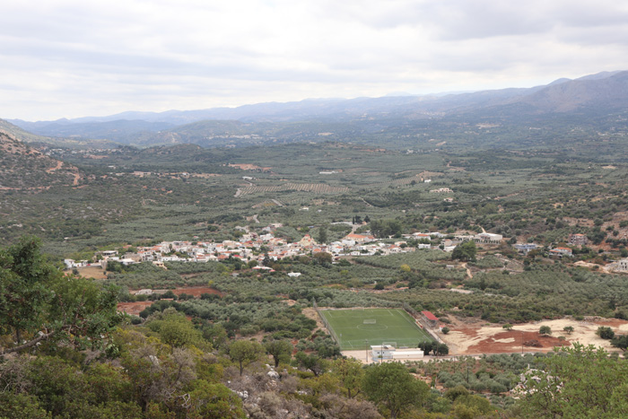 Kreta, Melidoni, Blick vom Aussichtspunkt, Panorama - mittelmeer-reise-und-meer.de