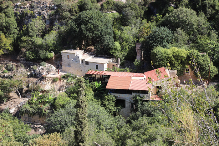 Kreta, Myli-Schlucht, Taverne - mittelmeer-reise-und-meer.de