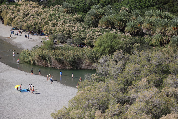 Kreta, Preveli Beach, Badefreuden mit Herz - mittelmeer-reise-und-meer.de