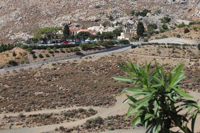 Kreta, Kloster Preveli, Blick aus Richtung Finikas, Agios Vasilios - mittelmeer-reise-und-meer.de