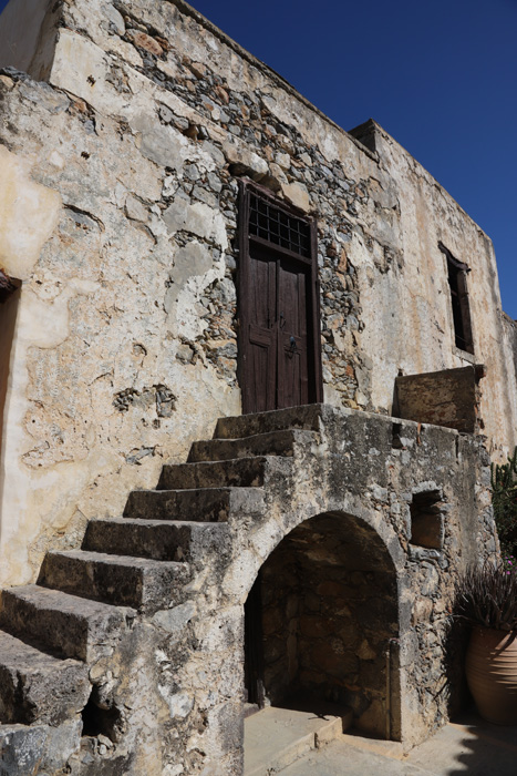 Kreta, Kloster Preveli, Mönchsunterkünfte - mittelmeer-reise-und-meer.de