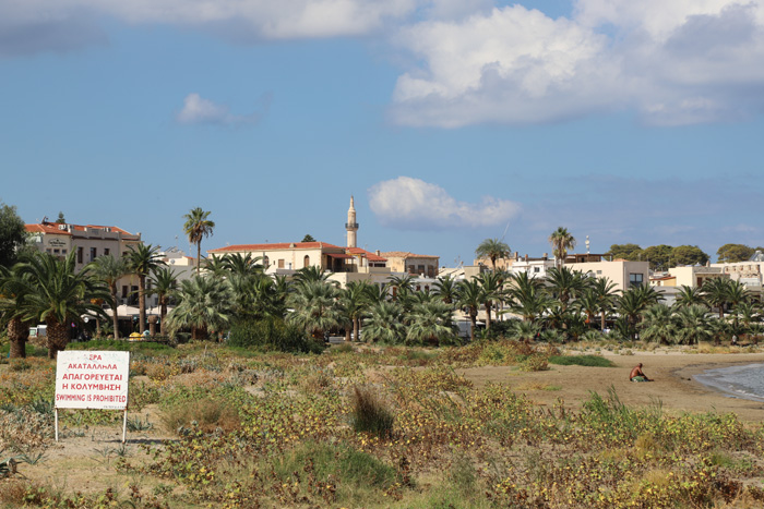 Kreta, Rethymno, Eleftheríou Venizélou Blick Hafen und Altstadt - mittelmeer-reise-und-meer.de