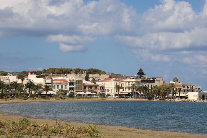 Kreta, Rethymno, Eleftheríou Venizélou Blick Hafen und Altstadt - mittelmeer-reise-und-meer.de