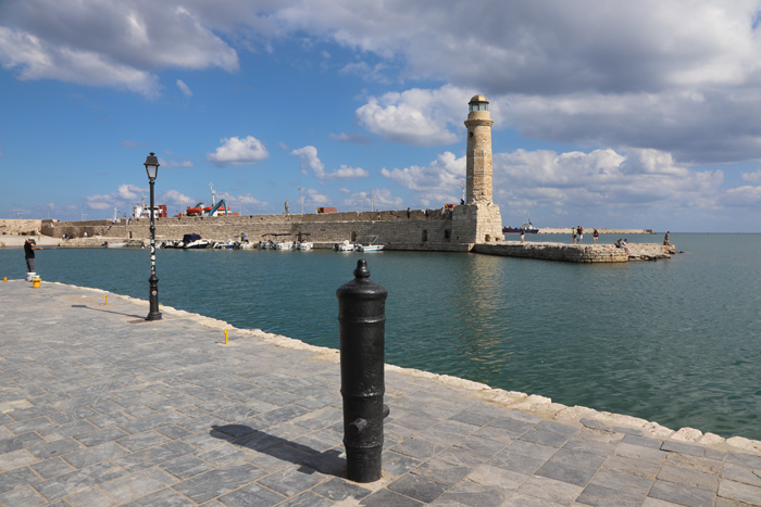 Kreta, Rethymno, Venezianischer Hafen, Leuchtturm - mittelmeer-reise-und-meer.de