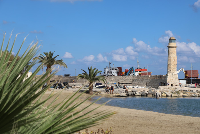 Kreta, Rethymno, Venezianischer Hafen, Leuchtturm - mittelmeer-reise-und-meer.de