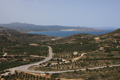 Blick von der Epar.Od. Monis Toplous - Vai, Sitia, Kreta